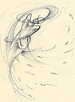 Woman dancing in the breeze